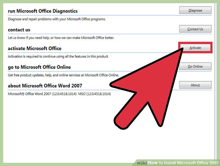 2016 microsoft office activation wizard not working